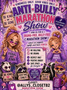 💜✨ ANTI-BULLY MARATHON SHOW ✨💜